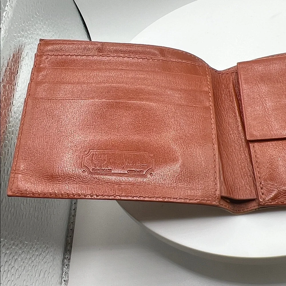 839. MCM Cognac Visetos Wallet